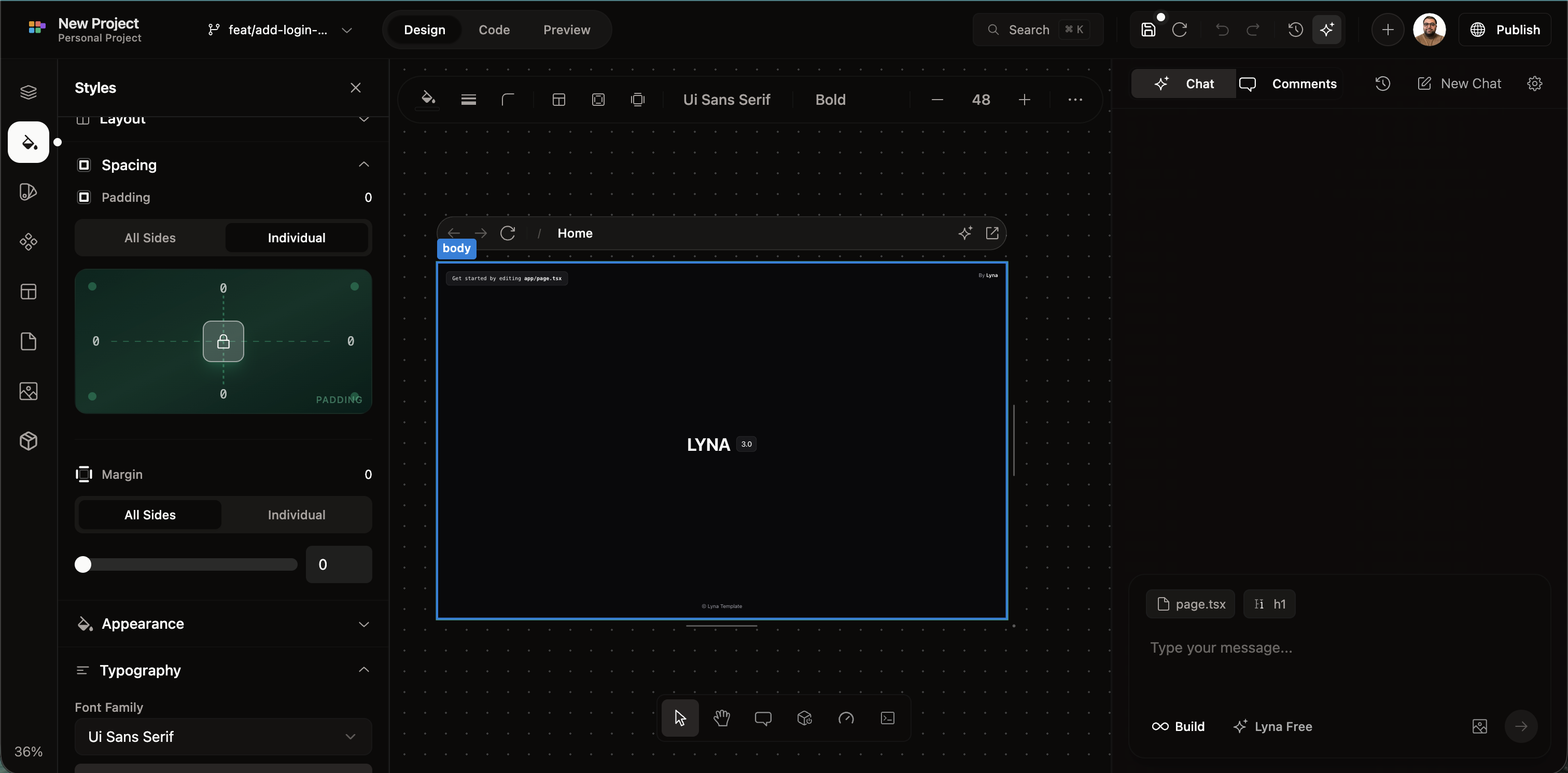 Lyna Editor Screenshot